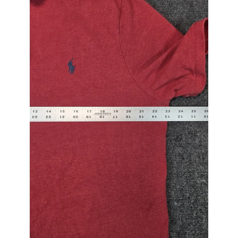 Polo Ralph Lauren Shirt Mens XL Red Golf Blue Pony